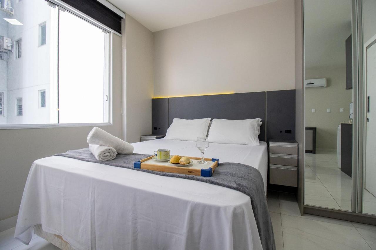 Ferienwohnung Pos25B - Climatizado, Tv Smart, Garagem, Wi-Fi Balneário Camboriú Exterior foto