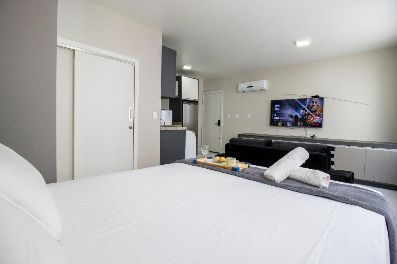 Ferienwohnung Pos25B - Climatizado, Tv Smart, Garagem, Wi-Fi Balneário Camboriú Exterior foto