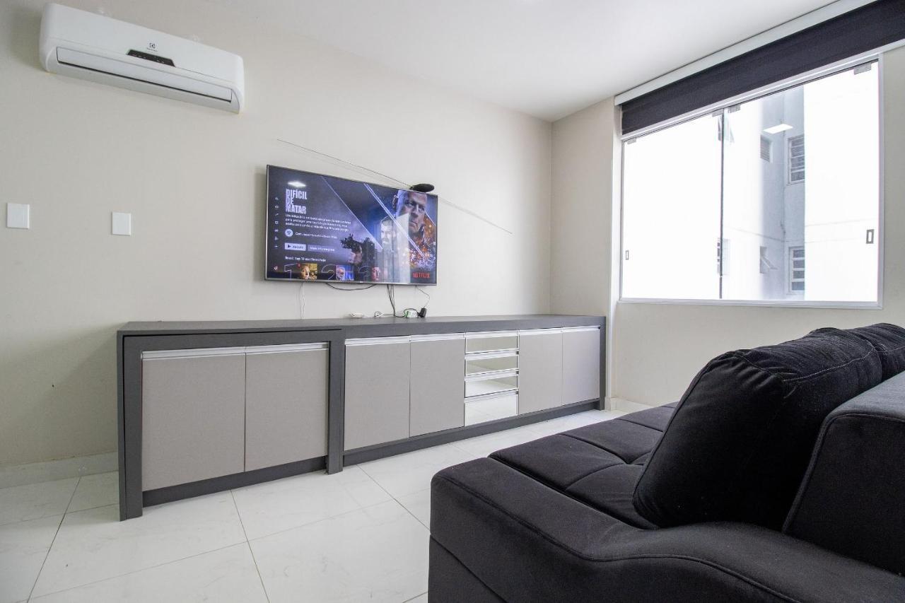 Ferienwohnung Pos25B - Climatizado, Tv Smart, Garagem, Wi-Fi Balneário Camboriú Exterior foto