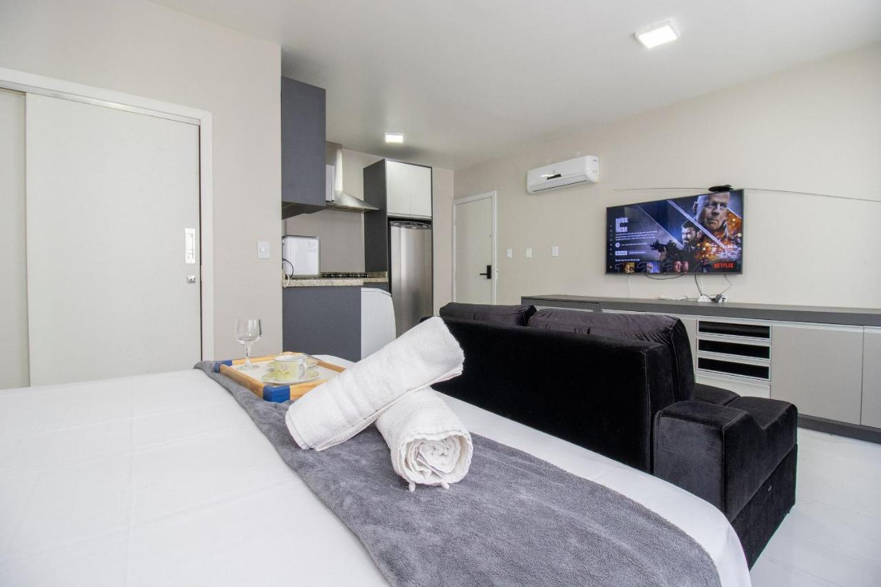 Ferienwohnung Pos25B - Climatizado, Tv Smart, Garagem, Wi-Fi Balneário Camboriú Exterior foto