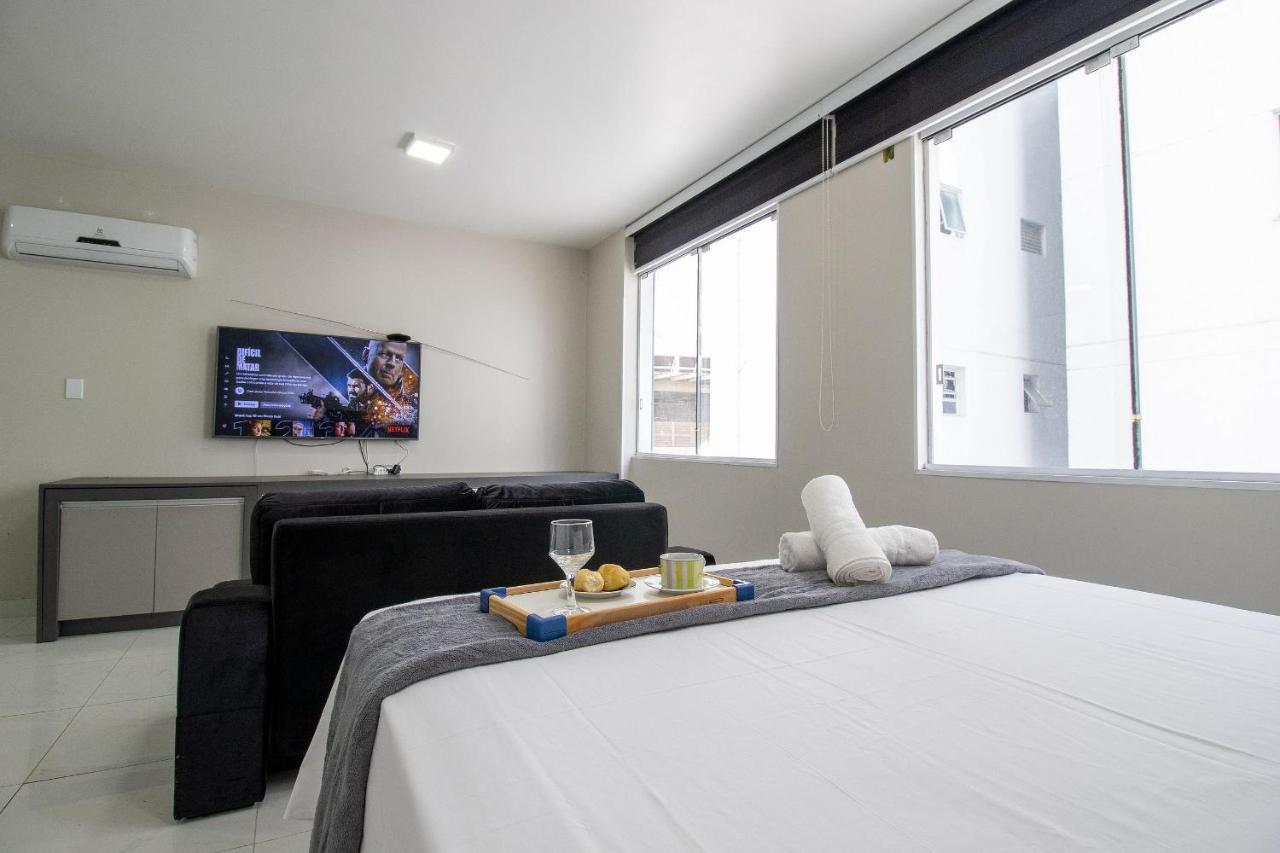 Ferienwohnung Pos25B - Climatizado, Tv Smart, Garagem, Wi-Fi Balneário Camboriú Exterior foto